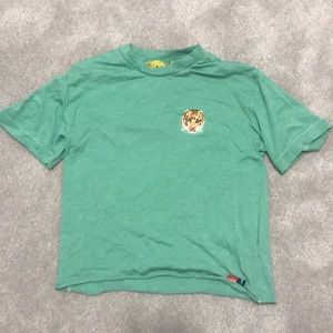 Aviator Nation- Women’s Small- Green Tiger Tee Shirt